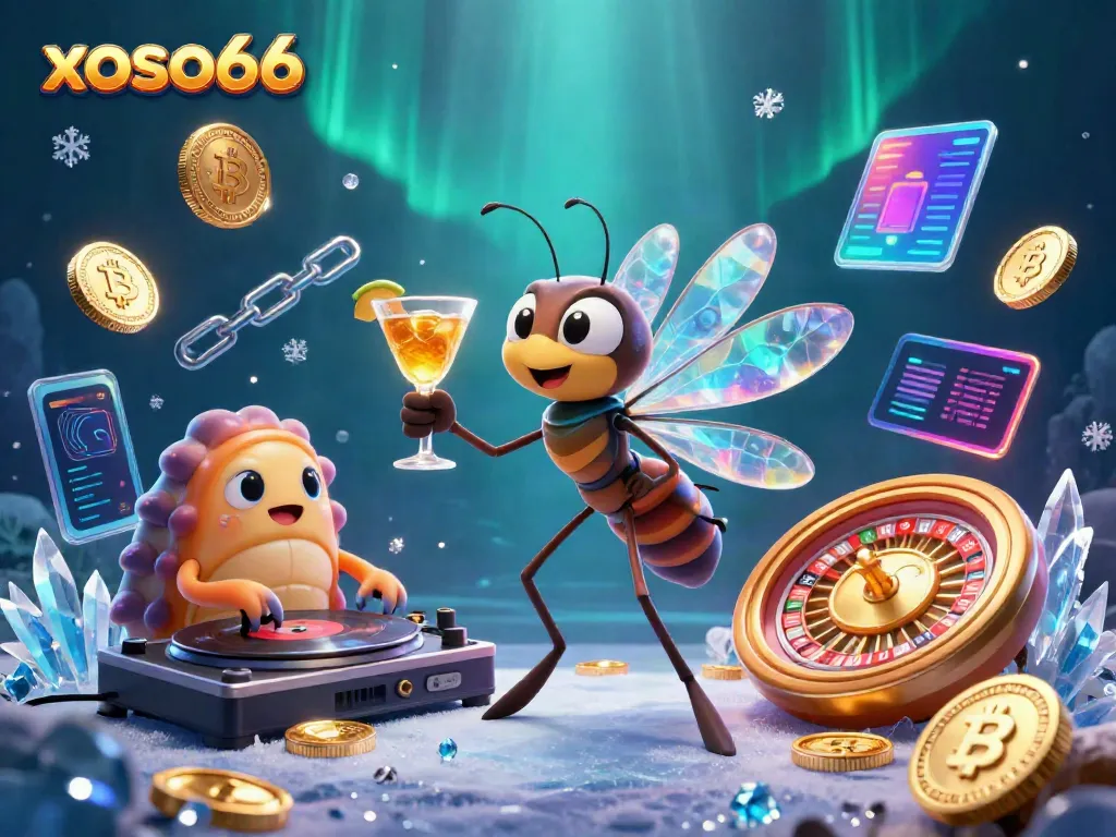 Engage with xoso66 gaming adventures featuring unique casino characters and vibrant crypto elements.