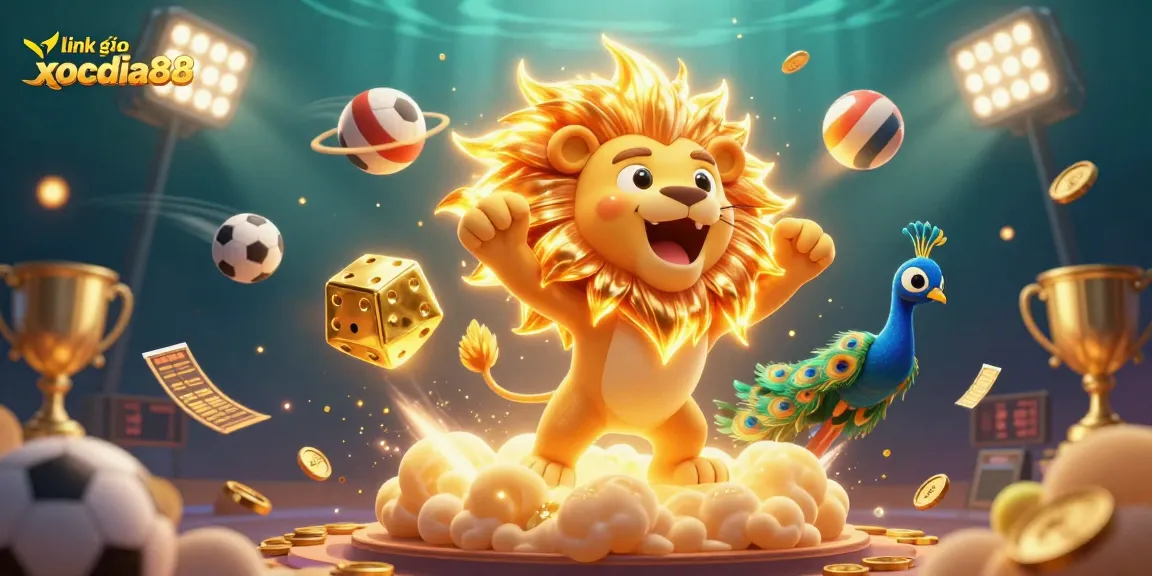 Experience the excitement of playing with link vào xocdia88 in a vibrant casino setting featuring dynamic elements.