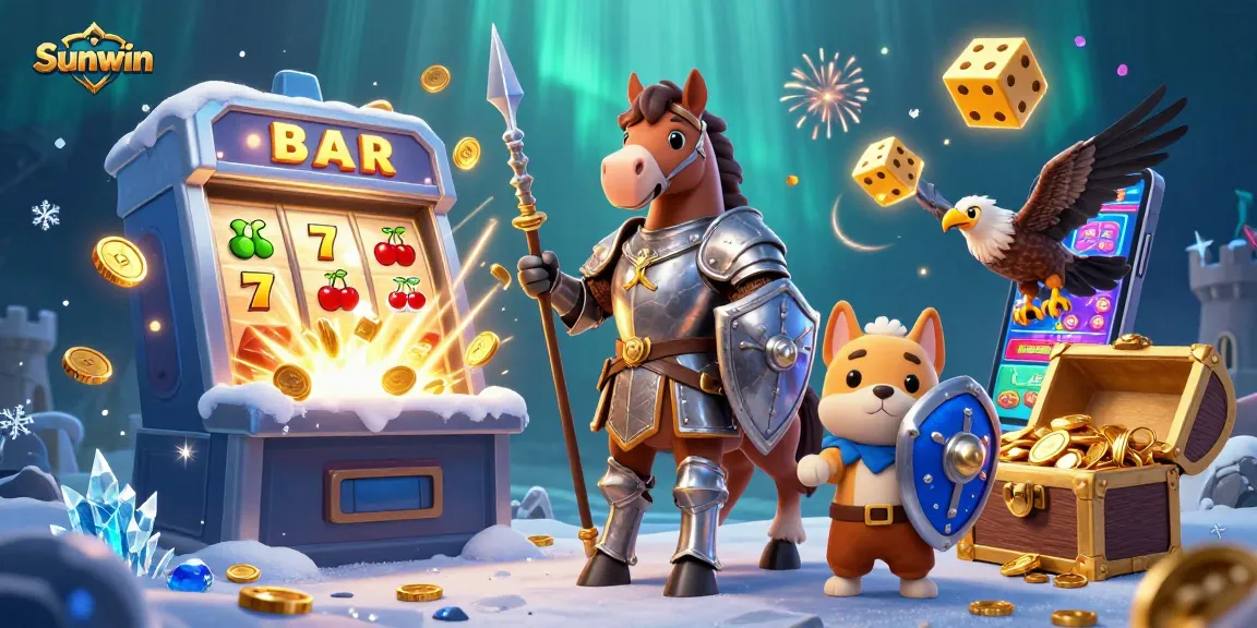 Experience thrilling wins at Sunwin with lively slot machines and dynamic gaming action.