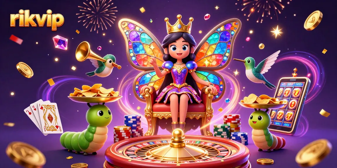 Experience thrilling gameplay at rikvip with vibrant casino elements and enchanting characters.