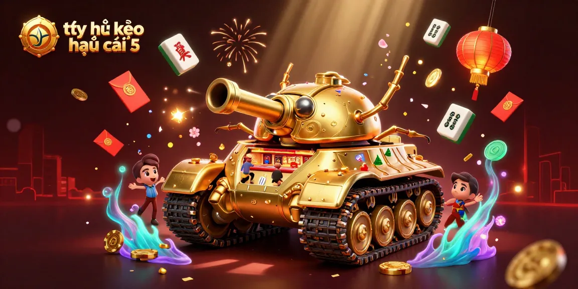 Engage in thrilling gameplay with tỷ lệ kèo nhà cái 5 in this vibrant, illustrated casino scene.