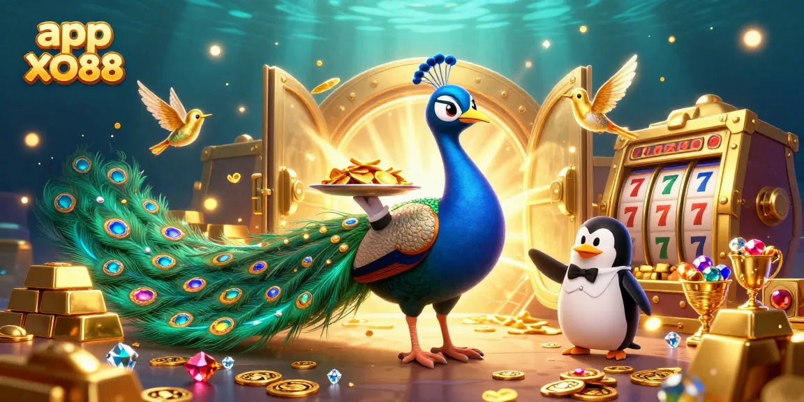 Experience the excitement of winning with the app XO88 in a vibrant casino scene!