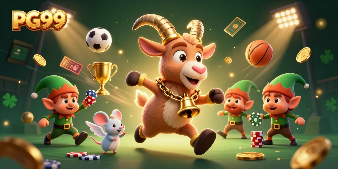 Experience thrilling gameplay at PG99 casino with Krampus, angel mouse, and greedy gremlins.