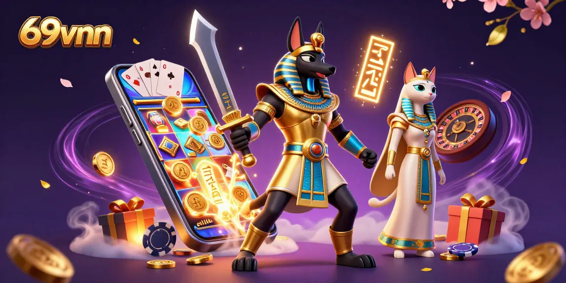 Engage with the thrilling 69vnn slot experience of golden coins and vibrant gameplay.