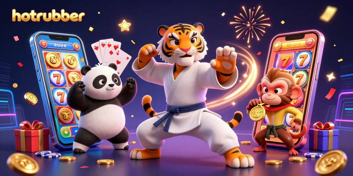 Engage with hotrubber’s vibrant casino atmosphere, featuring dynamic characters and exciting games.