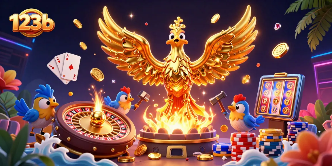 Experience thrilling gameplay at 123b with molten phoenix and dazzling casino elements!